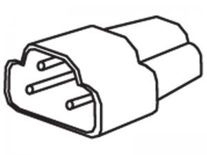 Modular Connector for Fluorescent Slim Line